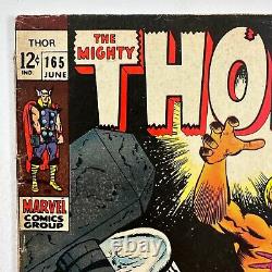 Thor 165 1st Full Appearance Of Him Adam Warlock (1969, Marvel Comics)