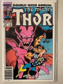 Thor 1st series comics lot #320-388 + 4 ann 49 diff avg 6.0 (1982-88)
