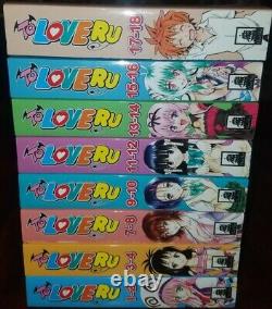 To Love Ru GN 16 Vol. Omnibus English Manga 8 books Graphic Novel Brand New Lot
