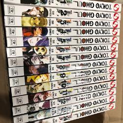 Tokyo Ghoul Vol. 1-14 Set Complete Manga Comic English Version Sui Ishida Express