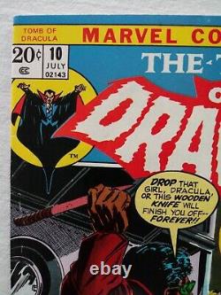 Tomb Of Dracula #10! 1st Appearance of Blade The Vampire Slayer