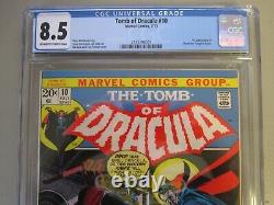 Tomb Of Dracula #10 CGC 8.5 Comic Book 1st App. Of Blade