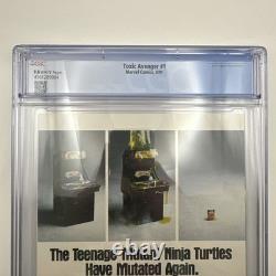 Toxic Avenger #1 CGC 9.8 Movie Marvel Comics 1991 NM+ White Pages