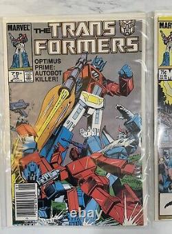 Transformers #3 CGC 9.4 1985, Plus #12, #13, #14 raw 4 comic Lot