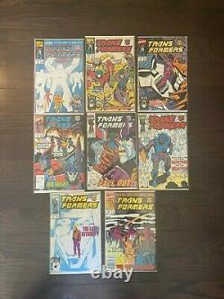 Transformers Comic Book Lot High Grade Books! 1-80