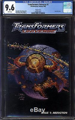 Transformers Universe #1 CGC 9.6 Convention Variant! Highest Graded! 1 of 1
