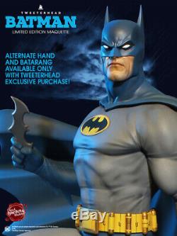 Tweeterhead Batman DC Super Powers Maquette Exclusive Edition Statue
