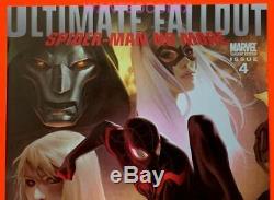 ULTIMATE FALLOUT #4 125 VARIANT COVER 1st MILES MORALES COMIC BOOK SPIDER-MAN 1