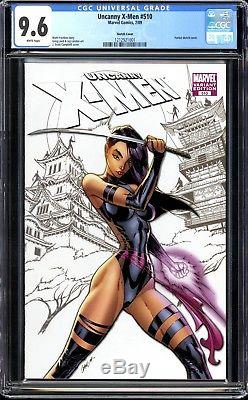 UNCANNY X-MEN #510 CGC 9.6 Campbell SDCC SKETCH Variant NOT PRESSED SCARCE