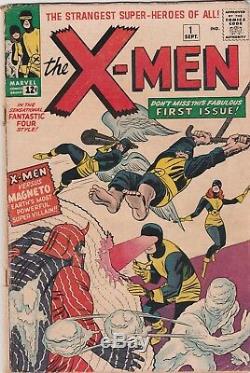 UNCANNY X-men #1 Silver Age September 1963 Vintage MARVEL key Comic Book