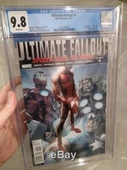 Ultimate Fallout 4 1st first print cgc 9.8 Miles Morales Spiderman Comic Book