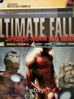 Ultimate Fallout 4 2011 1st Print 1st Miles Morales Cgc 9.0 SS/Crain Sig