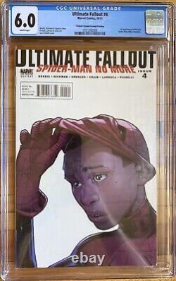Ultimate Fallout #4 (CGC 6.0)- 2nd Print Pichelli 1st App of Miles Morales