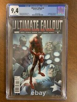 Ultimate Fallout #4 CGC 9.4 1st Appearance Miles Morales 1st Print