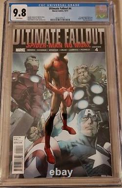 Ultimate Fallout 4 CGC 9.8 1st print. 1st Miles Morales! Hottest book on planet
