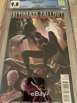 Ultimate Fallout 4 Djurdjevic Variant Cover CGC 9.8 1st App Of Miles Morales