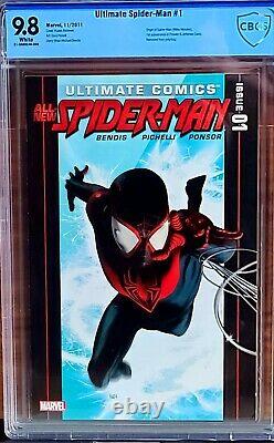 Ultimate Spider-Man #1 CBCS 9.8(NOT CGC) Origin and 2nd app. Of Miles Morales
