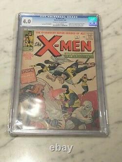 Uncanny X-Men #1 CGC 4.0 Silver Age 1963 Grail Comic! Priority Mail Shipping