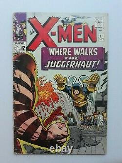 Uncanny X-Men #13 GD 1965 2nd Juggernaut