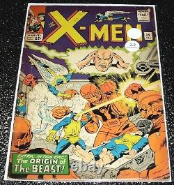 Uncanny X-Men 15 (3.0) 1st Print 1965 Marvel Comics