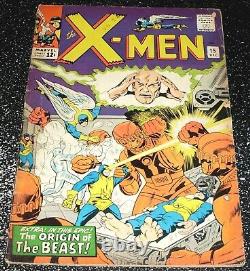 Uncanny X-Men 15 (3.0) 1st Print 1965 Marvel Comics