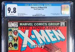 Uncanny X-Men #170? CGC 9.8 WHT? Mystique Rogue Wolverine 1983