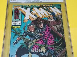 Uncanny X-Men #266 CGC 9.6 Marvel Comics White Pages 1st Gambit App Near Mint+