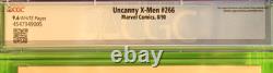 Uncanny X-Men #266 CGC Graded 9.6 NM 1st Gambit 1990 Marvel Comics Fresh Slab