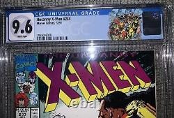 Uncanny X-Men #282 & #283 CGC 9.6 WP 1st Appearance of Bishop? Custom Label