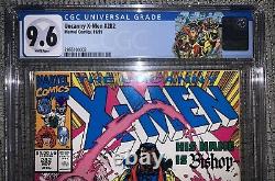 Uncanny X-Men #282 & #283 CGC 9.6 WP 1st Appearance of Bishop? Custom Label