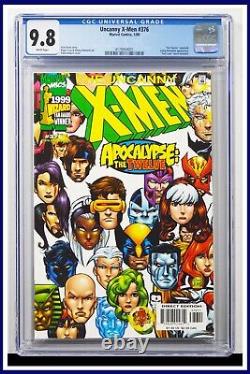 Uncanny X-Men #376 CGC Graded 9.8 Marvel January 2000 Adam Kubert Comic Book