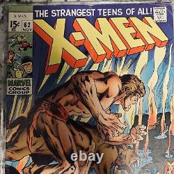 Uncanny X Men 62 Marvel 1969 Neal Adams