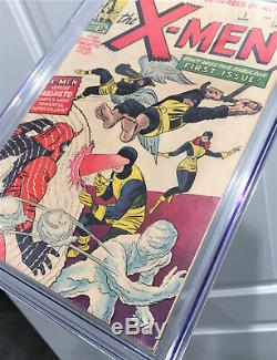 Uncanny X-men #1 CGC 7.0 Silver Age September 1963 Key Grail Comic Book OW