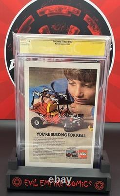 Uncanny X-men #164 (1982) Cgc 9.6 (1st Binary) Signed By Bob Wiacek