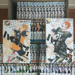 Used Japanese Comics Manga Complete Set Haikyuu vol. 1-45(language Japanese)