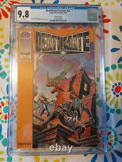 Valiant Deathmate Preview #199308 Orange Variant CGC 9.8 white pages