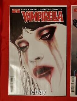 Vampirella #10 & #6 Jenny Frison Cover B Variants Dynamite RARE HTF
