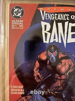 Vengeance of Bane 1 cgc 9.6 1st app & origin of Bane