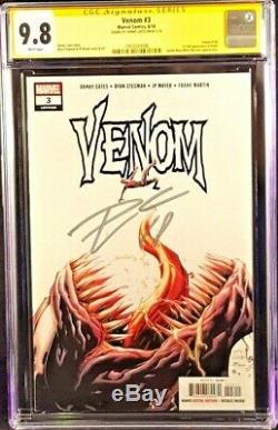 Venom 3 Cgc Ss 9.8 Donny Cates Variant 1st Knull Spider-man Carnage Marvel Comic