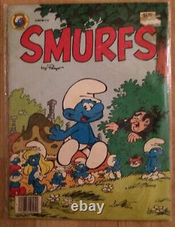 Vintage 1982 Marvel Treasury Edition Oversized Smurfs Comic Book 0-939766-17-5