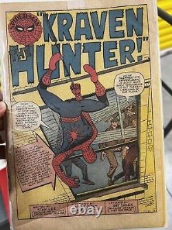 Vintage OG The Amazing Spider-Man (1963) #15 Kraven The Hunter Without Cover