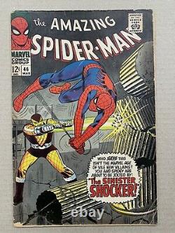 Vintage comic book, The Amazing Spider-Man Comic #46, Mar 1967 VG