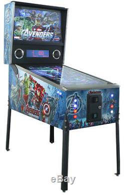 Virtual Pinball Machine 1,086 Games! Avengers Retiring Model