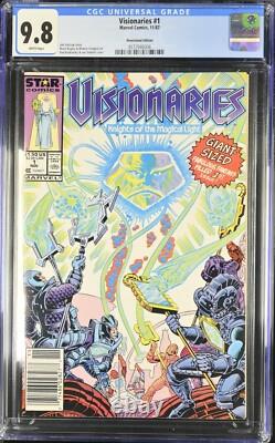 Visionaries #1 CGC 9.8 Newsstand Marvel Star Comics (1987)