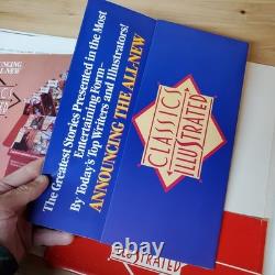 Vtg 1989 Classics Illustrated First Publishing STORE PROMO PRESS RELEASE POSTER Vtg 1989 Classics Illustrated First Publishing STORE PROMO PRESS RELEASE POSTER