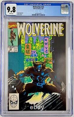 WOLVERINE #24 CGC 9.8 Jim Lee Iconic Cover Art Key Issue