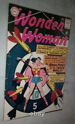 WONDER WOMAN DC # 150-151-152-153-155-156-157-158 Silver lot of 8 VG/FN