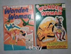 WONDER WOMAN DC # 150-151-152-153-155-156-157-158 Silver lot of 8 VG/FN