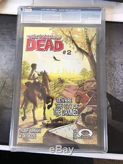 Walking Dead 1 Cgc 9.8 White Pages White Mature Readers 1st Print Rick Grimes