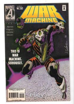 War Machine #1 19 and 21 25 (24 book Collection Marvel Comics 1994-96)